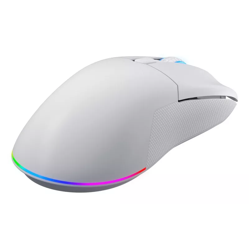 HATOR Pulsar 3 Wireless, balta - optiskie dzeltenie 100M slēdži PixArt PMW 3311 (HTM631)