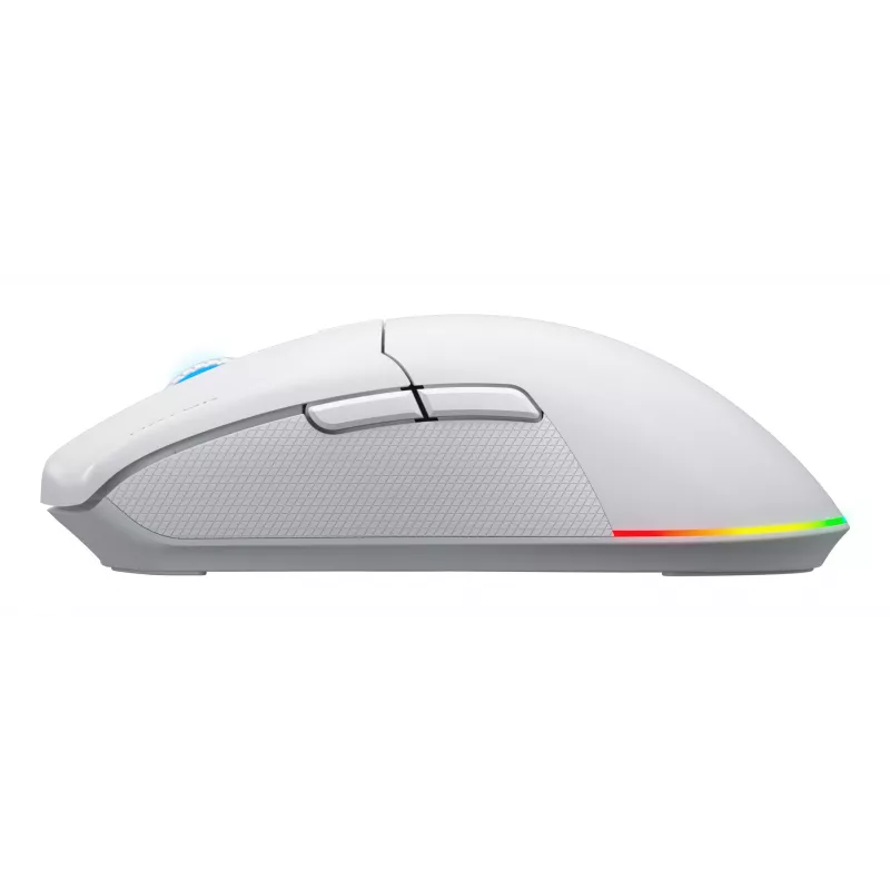 HATOR Pulsar 3 Wireless, balta - optiskie dzeltenie 100M slēdži PixArt PMW 3311 (HTM631)
