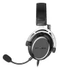 HATOR HYPERGANG 3 Hi-Res austiņas ar vadu, galvas lentes veida, spēlēm, USB Type-C / USB Type-A, melnas
