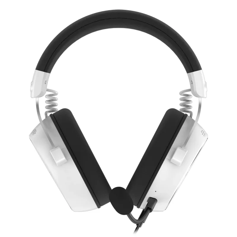 HATOR HYPERGANG 3 Hi-Res Headset Wired Head-band Gaming USB Type-C / USB Type-A balta