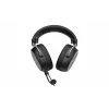 HATOR Hypergang 3 USB austiņas ar vadu un bezvadu, galvas lentes tipa, spēlēm, USB Type-C / USB Type-A, Bluetooth, melnas