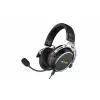 HATOR Hypergang 3 USB austiņas ar vadu un bezvadu, galvas lentes tipa, spēlēm, USB Type-C / USB Type-A, Bluetooth, melnas