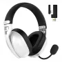 HATOR Hyperpunk 3 Wireless austiņas ar vadu un bezvadu savienojumu Galvas lente Spēlēm USB Type-C / USB Type-A Bluetooth Balts