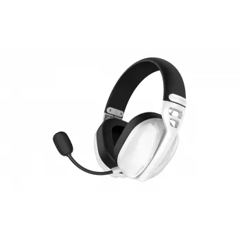 HATOR Hyperpunk 3 Wireless austiņas ar vadu un bezvadu savienojumu Galvas lente Spēlēm USB Type-C / USB Type-A Bluetooth Balts