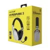 HATOR Hyperpunk 3 Wireless austiņas ar vadu un bezvadu savienojumu Galvas lente Spēlēm USB Type-C / USB Type-A Bluetooth Balts
