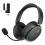 HATOR Phoenix 2 Wireless austiņas ar vadu un bezvadu savienojumu Galvas lente Spēlēm USB Type-C / USB Type-A Bluetooth Melns