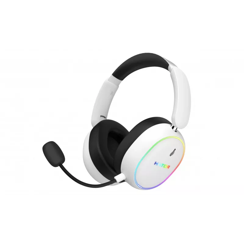 HATOR Phoenix 2 Wireless austiņas Vadu un bezvadu Galvas lente Spēlēm USB Type-C / USB Type-A Bluetooth Balts