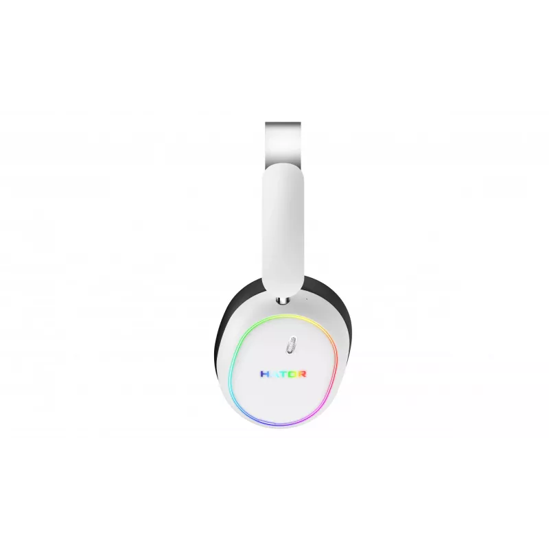 HATOR Phoenix 2 Wireless austiņas Vadu un bezvadu Galvas lente Spēlēm USB Type-C / USB Type-A Bluetooth Balts