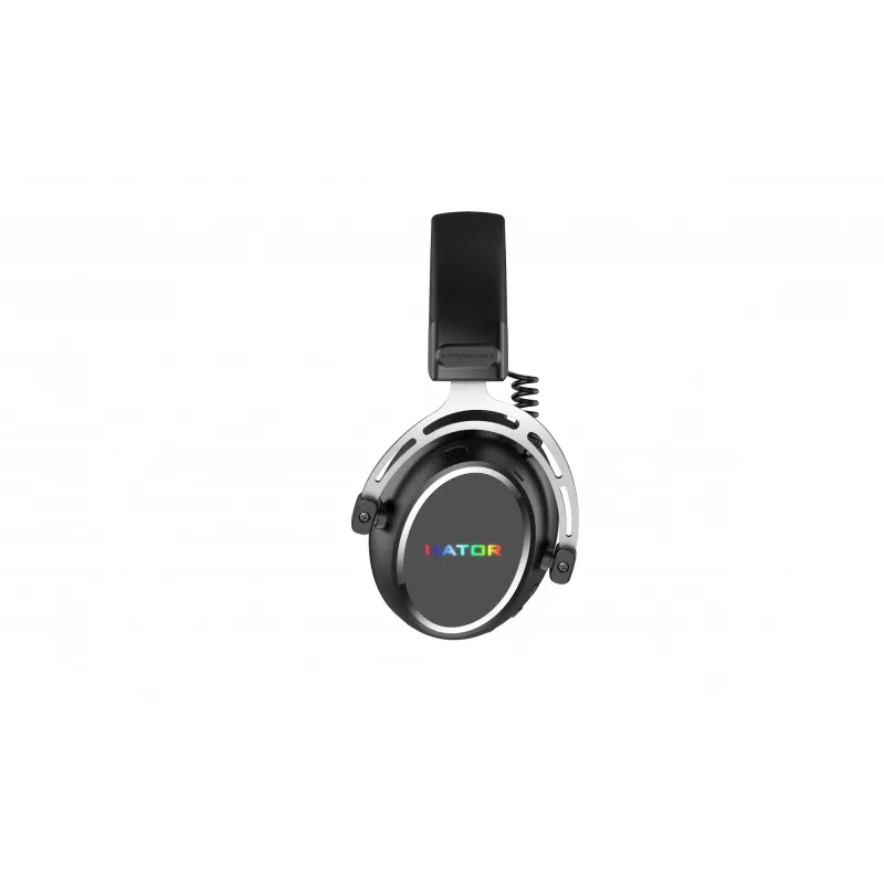 HATOR Hypergang 3 Wireless austiņas ar galvas loku Spēļu USB Type-C / USB Type-A Bluetooth Melns