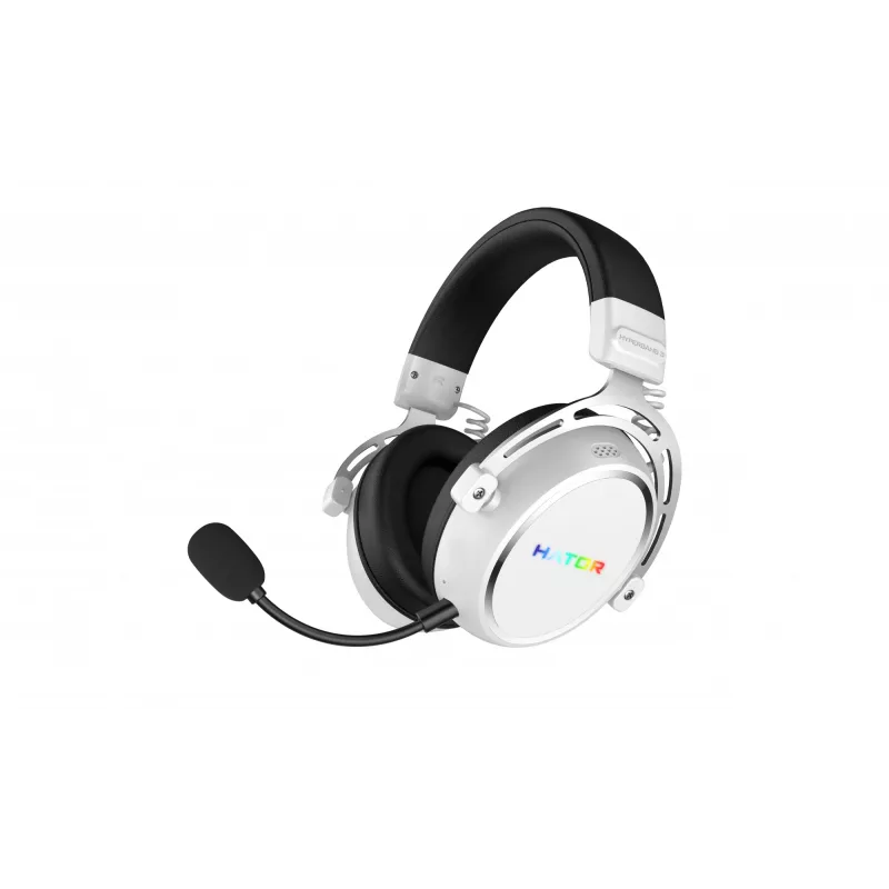 HATOR Hypergang 3 Wireless austiņas Uz galvas Gaming USB Type-C / USB Type-A Bluetooth Baltas