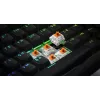 HATOR Rockfall 3 TKL Wireless, melna, QMK/VIA, OMA profila balta-melna taustiņu vāciņi Tastatūra - lineāri mehāniski hotswap slēdži - US - ANSI izkārtojums (HTK850)