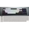 HATOR Rockfall 3 TKL Wireless, melna, QMK/VIA, OMA profila balta-melna taustiņu vāciņi Tastatūra - lineāri mehāniski hotswap slēdži - US - ANSI izkārtojums (HTK850)