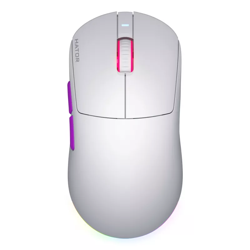 HATOR Quasar 3 Ultra 8K bezvadu pele Spēļu Piemērota abām rokām RF bezvadu + Bluetooth + USB Type-A Optiska 30000 DPI