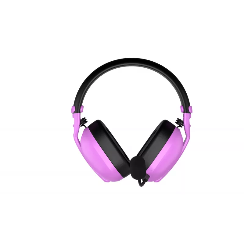 HATOR Hyperpunk 3 Wireless austiņu komplekts ar vadu un bezvadu savienojumu, galvas lentes tips, spēlēm, USB Type-C / USB Type-A, Bluetooth, violets