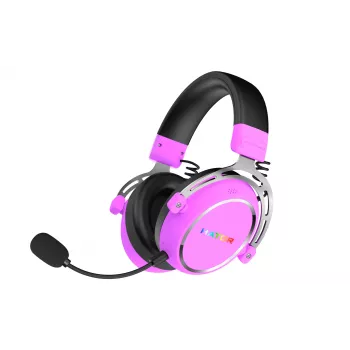HATOR Hypergang 3 Wireless austiņas ar galvas saiti Gaming USB Type-C / USB Type-A Bluetooth Violeta