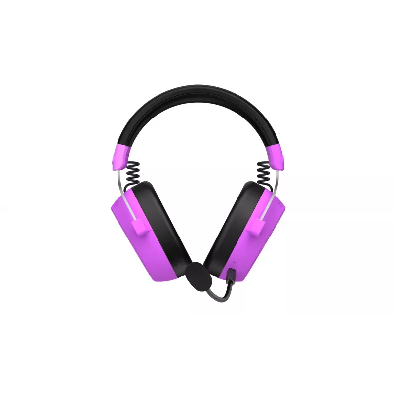 HATOR Hypergang 3 Wireless austiņas ar galvas saiti Gaming USB Type-C / USB Type-A Bluetooth Violeta
