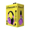 HATOR Hypergang 3 Wireless austiņas ar galvas saiti Gaming USB Type-C / USB Type-A Bluetooth Violeta