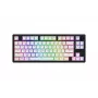 HATOR Skyfall Wireless 80 tastatūra Spēļu USB + RF Wireless + Bluetooth QWERTY US English Melna, Balta
