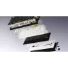 HATOR Skyfall Wireless 80 tastatūra Spēļu USB + RF Wireless + Bluetooth QWERTY US English Melna, Balta