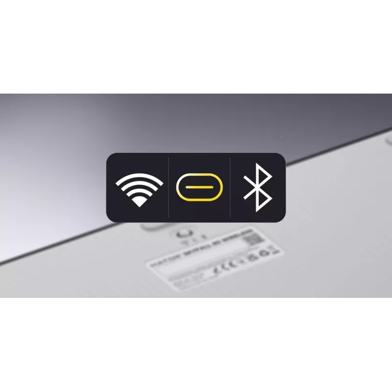 HATOR Skyfall Wireless 80 tastatūra Spēļu USB + RF Wireless + Bluetooth QWERTY US English Melna, Balta