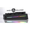 HATOR Skyfall 65 vadu, mehāniska, USB-C, Aurum Sterling, 70M klikšķi, RGB, melna, 790 g