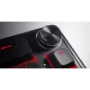 HATOR Skyfall 65 vadu, mehāniska, USB-C, Aurum Sterling, 70M klikšķi, RGB, melna, 790 g