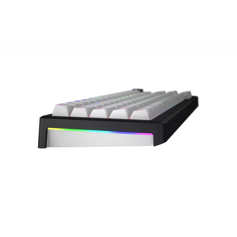 HATOR Skyfall Wireless 65 tastatūra Spēļu USB + RF bezvadu + Bluetooth QWERTY ASV angļu Melna, Balta