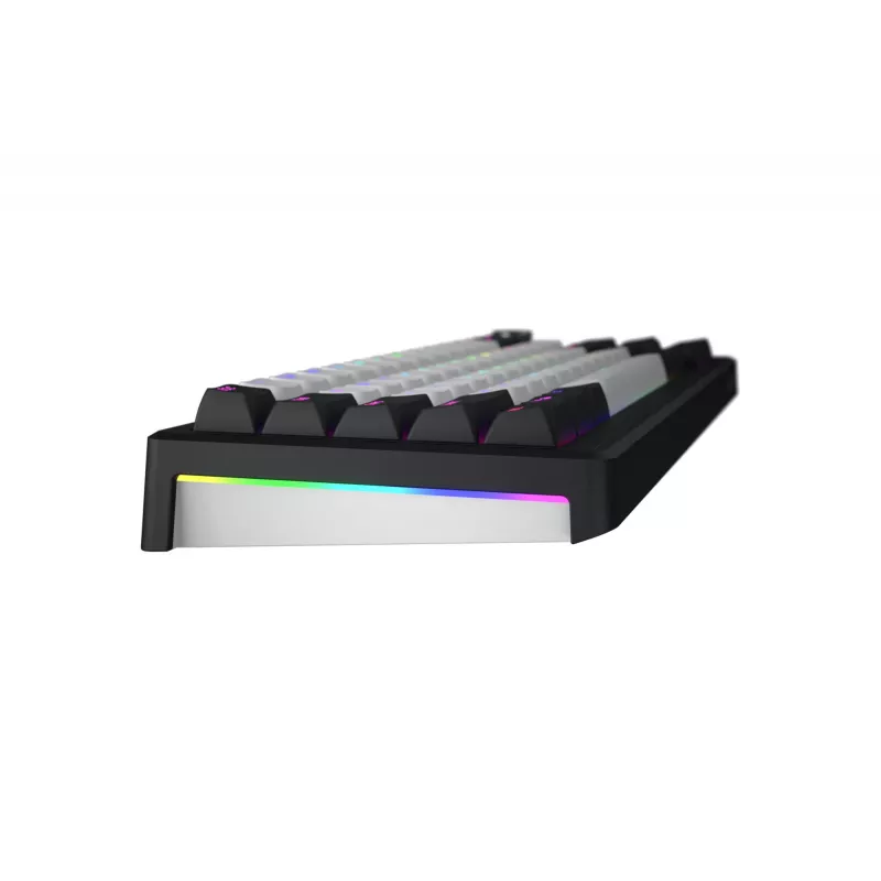 HATOR Skyfall 65 MAG ULTIMA 8K bezvadu tastatūra Spēlēm USB + RF Wireless + Bluetooth QWERTY US angļu Melns, Balts