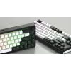 HATOR Skyfall 65 MAG ULTIMA 8K bezvadu tastatūra Spēlēm USB + RF Wireless + Bluetooth QWERTY US angļu Melns, Balts