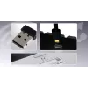 HATOR Skyfall 65 MAG ULTIMA 8K bezvadu tastatūra Spēlēm USB + RF Wireless + Bluetooth QWERTY US angļu Melns, Balts