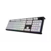 HATOR Skyfall Wireless 100 tastatūra Spēlēm USB + RF Wireless + Bluetooth QWERTY US angļu Melna, Balta