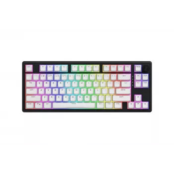 HATOR Skyfall 80 MAG ULTRA 8K klaviatūra Gaming USB QWERTY US angļu valoda melna, balta