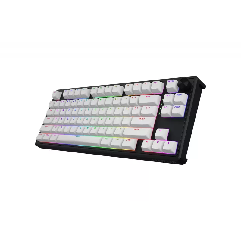 HATOR Skyfall 80 MAG ULTRA 8K klaviatūra Gaming USB QWERTY US angļu valoda melna, balta