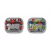 Macinš Samsung Keith Haring Slickback Galaxy Buds3 Pro austiņām, sarkana caurspīdīga