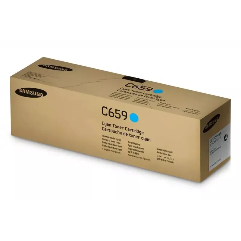 Toner Samsung CLT‑C659S oriģinālie ciāna krāsas kārtridži, lāzera printeriem, 20 000 lpp., 1 gab.