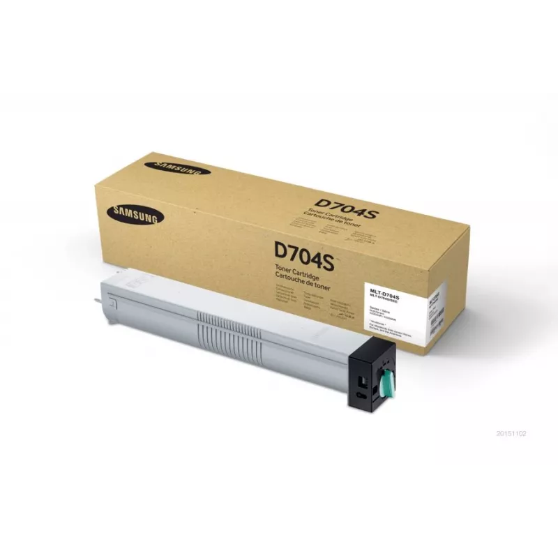 tonera kasete Samsung MLT-D704S Melns, Oriģināls, 25,000 lapas, 1 pc