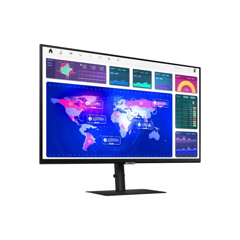 Samsung S32A600NWU datora monitors 81,3 cm (32 collas) 2560 x 1440 pikseļi Quad HD Melns