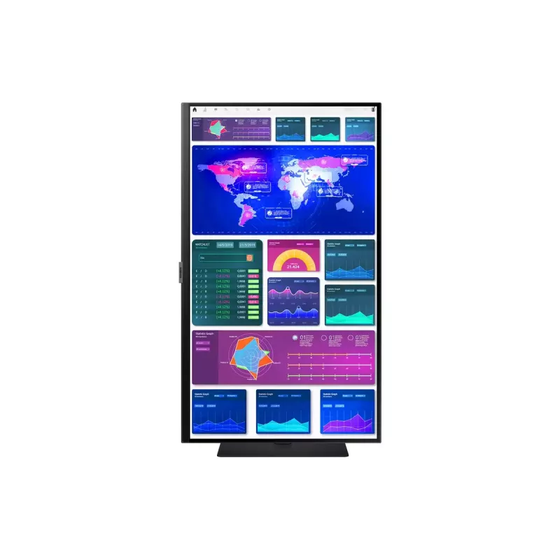 Samsung S32A600NWU datora monitors 81,3 cm (32 collas) 2560 x 1440 pikseļi Quad HD Melns