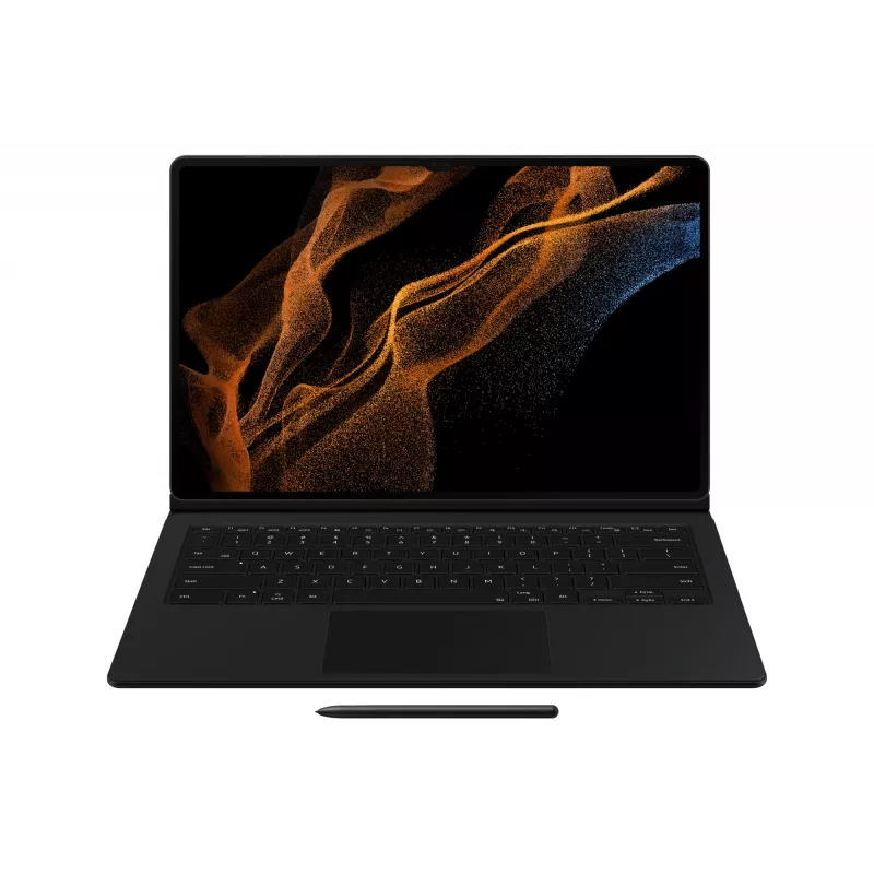 Samsung EF-DX900BBGGDE planšetdatora futrālis 37,1 cm (14,6 collas) Vāciņš Melns