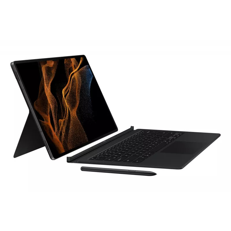 Samsung EF-DX900BBGGDE planšetdatora futrālis 37,1 cm (14,6 collas) Vāciņš Melns