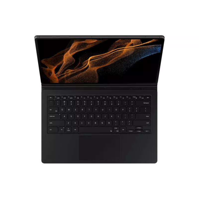 Samsung EF-DX900BBGGDE planšetdatora futrālis 37,1 cm (14,6 collas) Vāciņš Melns