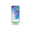 Samsung Silicone aizmugurējais vāciņš ar Strap balta Samsung Galaxy S21 FE