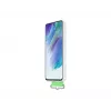 Samsung Silicone aizmugurējais vāciņš ar Strap balta Samsung Galaxy S21 FE