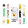Samsung Silicone aizmugurējais vāciņš ar Strap balta Samsung Galaxy S21 FE