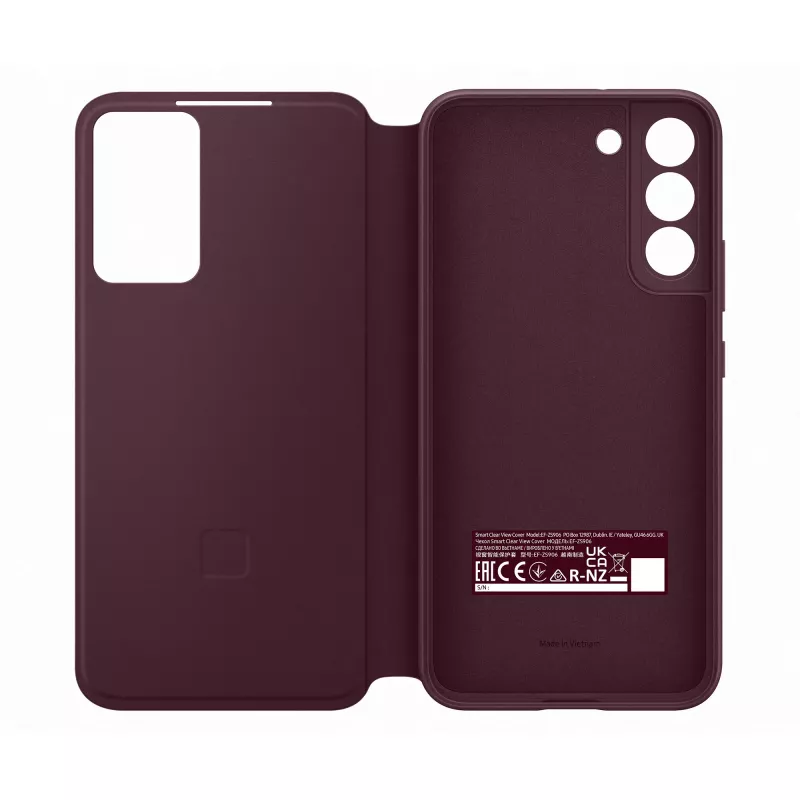 Samsung EF-ZS906C mobilā tālruņa maciņš 16,8 cm (6,6 collu) atlokāmais maciņš Burgundijas sarkans