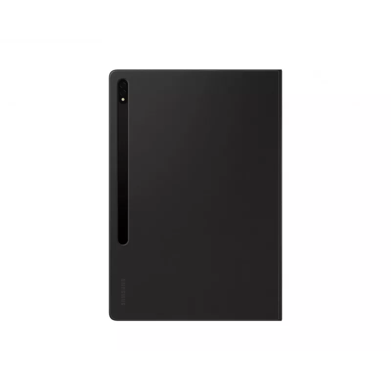 Planšetdatora vāciņš Samsung EF-ZX800P planšetdatoriem Galaxy Tab S8+ / S7+ / S7 FE, piemērots 12,7 collu ekrānam, melns
