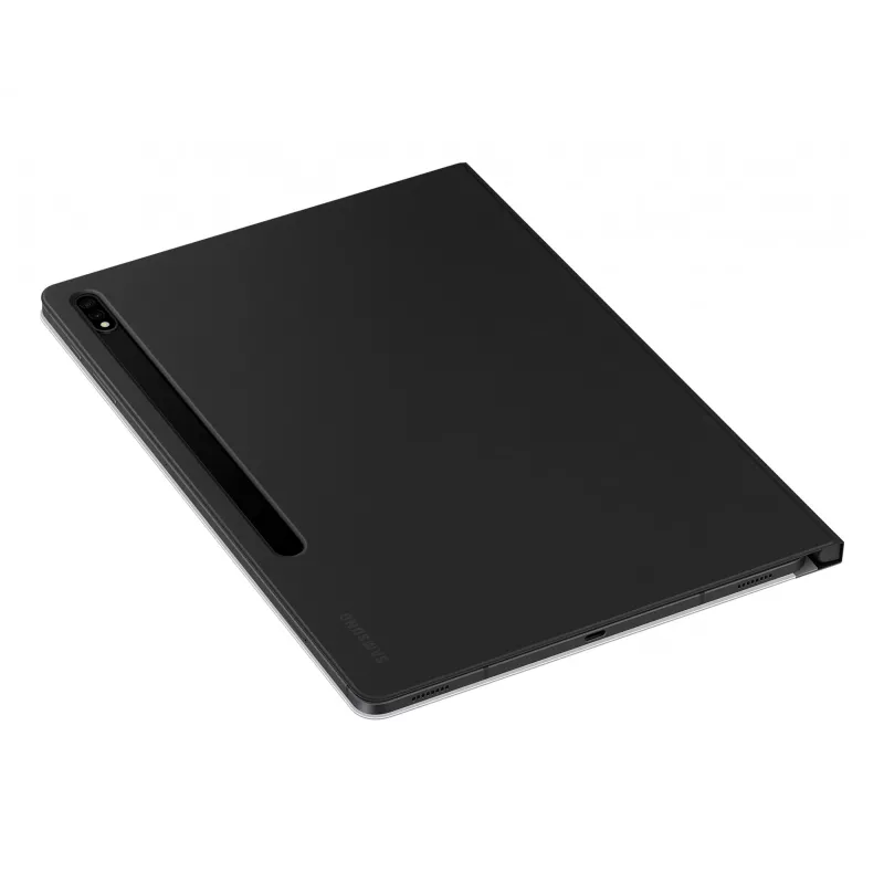 Planšetdatora vāciņš Samsung EF-ZX800P planšetdatoriem Galaxy Tab S8+ / S7+ / S7 FE, piemērots 12,7 collu ekrānam, melns