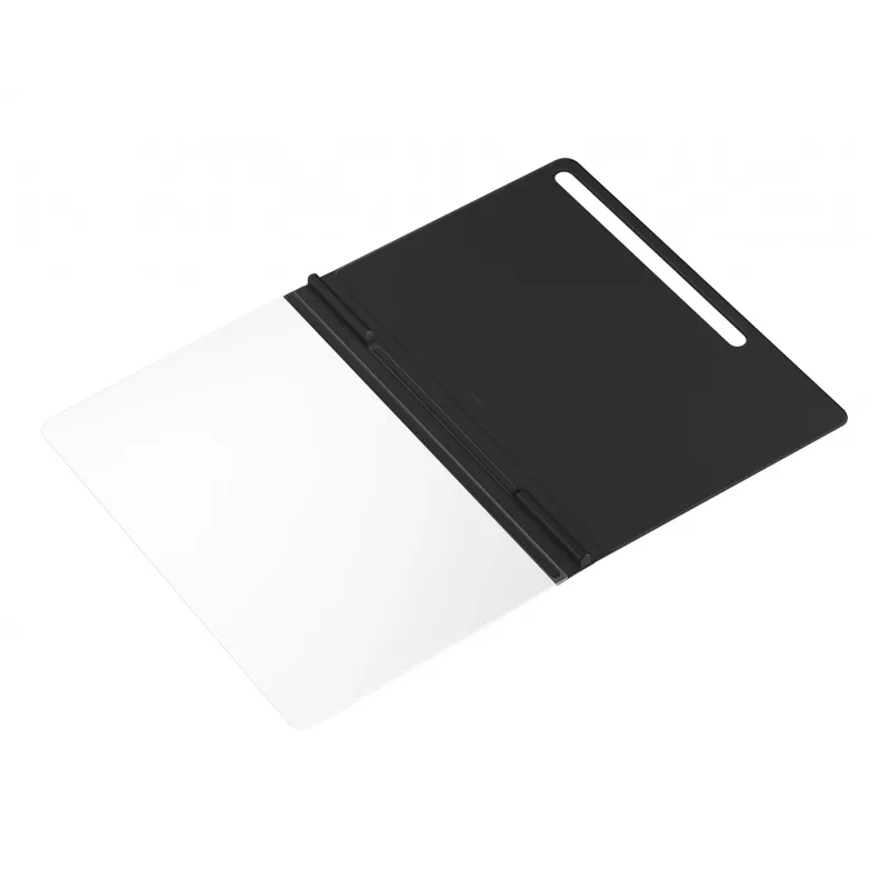 Planšetdatora vāciņš Samsung EF-ZX800P planšetdatoriem Galaxy Tab S8+ / S7+ / S7 FE, piemērots 12,7 collu ekrānam, melns