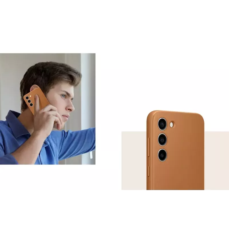 Samsung EF-VS916LAEGWW mobilā tālruņa maciņš 16,8 cm (6,6 collas) Vāciņš Brūns