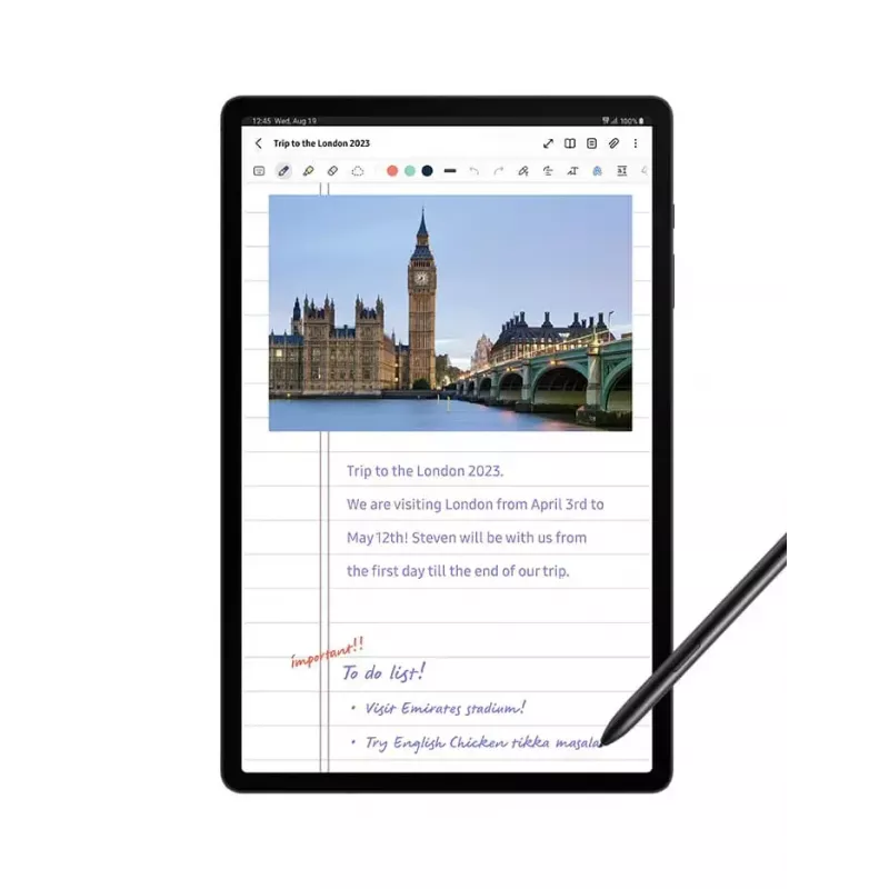 Samsung Galaxy Tab S9 SM-X716B 5G Snapdragon 128 GB 27.9 cm (11 collas) 8 GB Wi-Fi 6 (802.11ax) Android 13 Grafīts